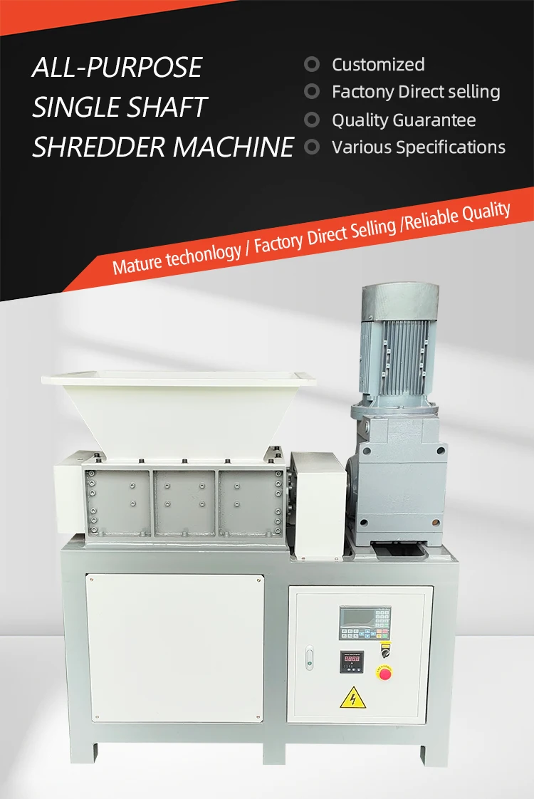 Small Textile Shredder Plastic Shredding Machine - Buy Textile Shredder ...