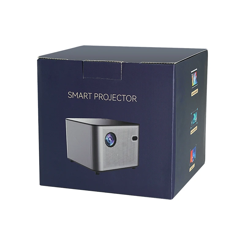 NEW D052 Smart LED DLP Mini Projector - 4K Portable Beamer for