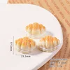 Croissant-sandwich jaune