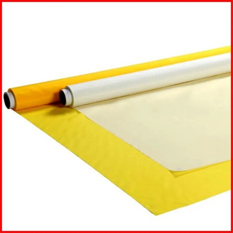 INTBUYING 1 Yard 160 Mesh White Silk Screen Printing Fabric - Manual 1 Color Station