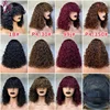 Long  Headband Wig with Bangs
