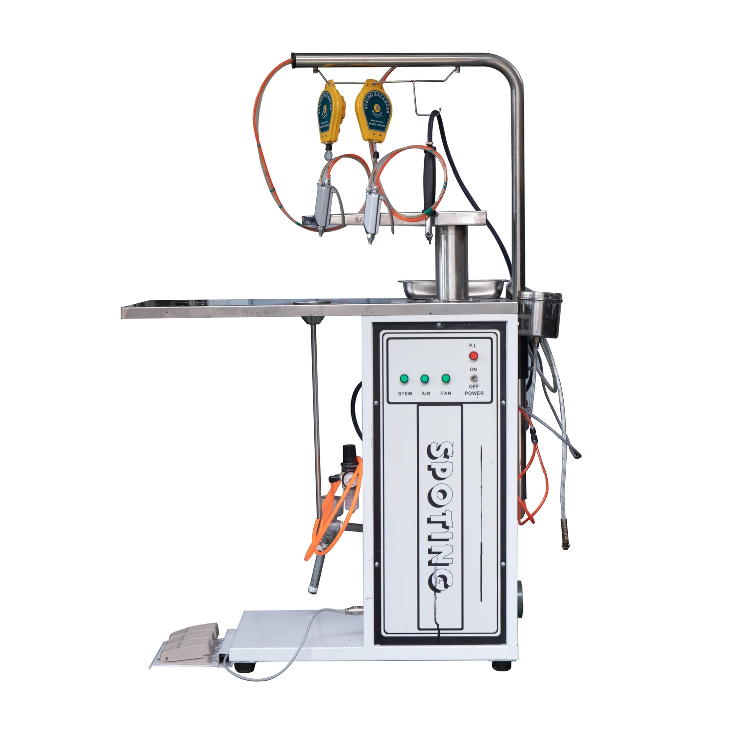 Industrial Clothes Spotting Table Cleaning Machine