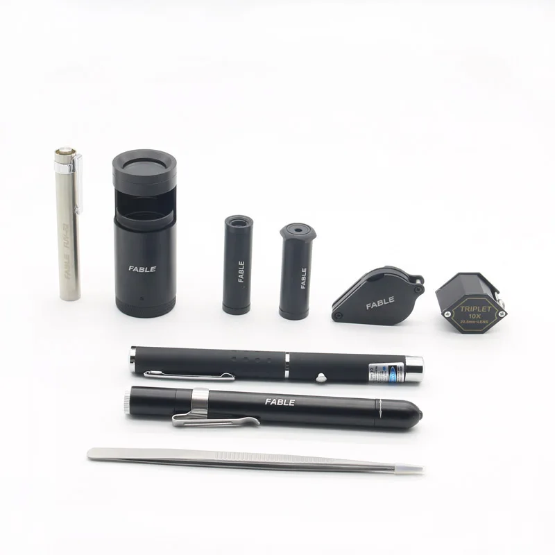 Gem Testing Kit FGB-9 | 9-Piece Jewellery Tool Set for