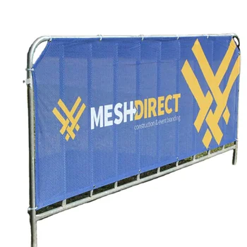 Custom Printing outdoor advertising mesh banner pvc banner roll mesh for Fence