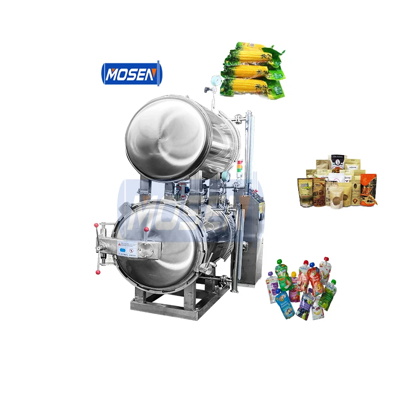 New Condition Retort Machine for Meat Processing Food Retort Pouch Machine with Autoclaves Sterilizers for Rice Vegetable Meals