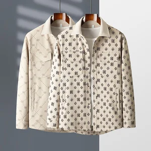 2026 New Lightweight Plus Size Men's Motorcycle Jacket Crocheted Thin Eco-Friendly Custom Casual Reversible for Daily Use