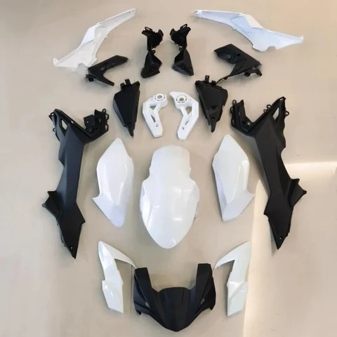 Unpainted Raw Blank Fairing Injection Bodywork Set Fit for Kawasaki Z650 2018 2019  Motorcycle Fairing Kit