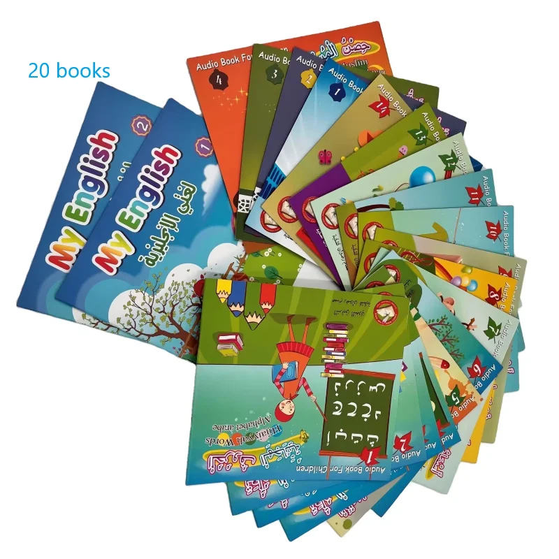 Livre électronique Bilingue Arabe-anglais Pour Enfants – Alphabet, Chiffres Et Sons Interactifs