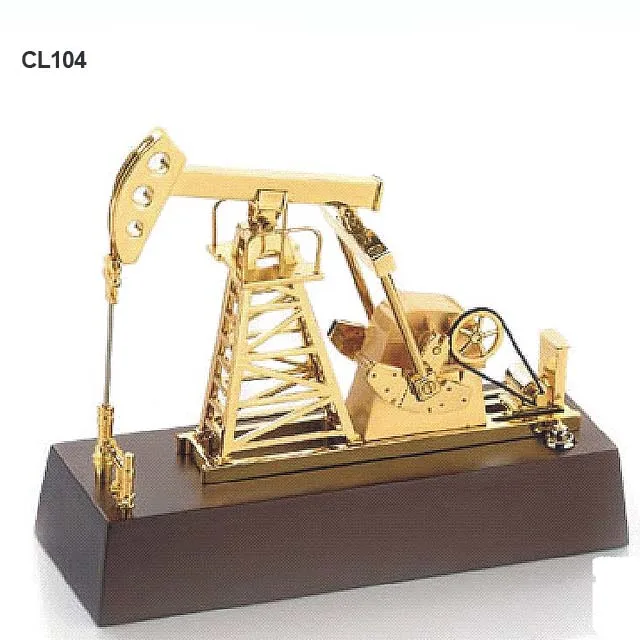 Handmade Oil Derrick Model
