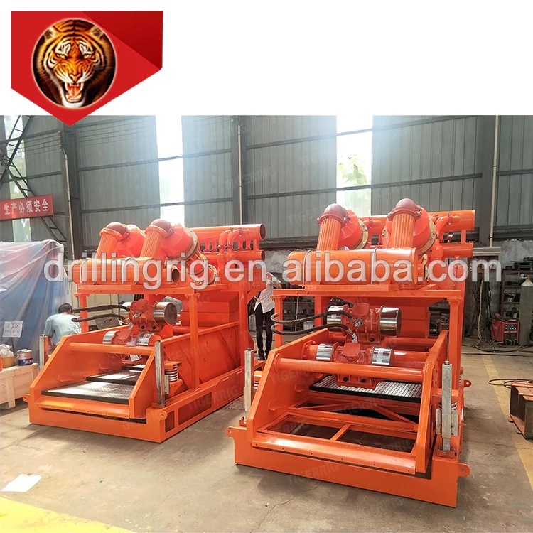 GAMBOSS High Efficiency API Standard Oil Well Drilling Rig Solid Control System Mud Cleaner for Solid Control Equipment