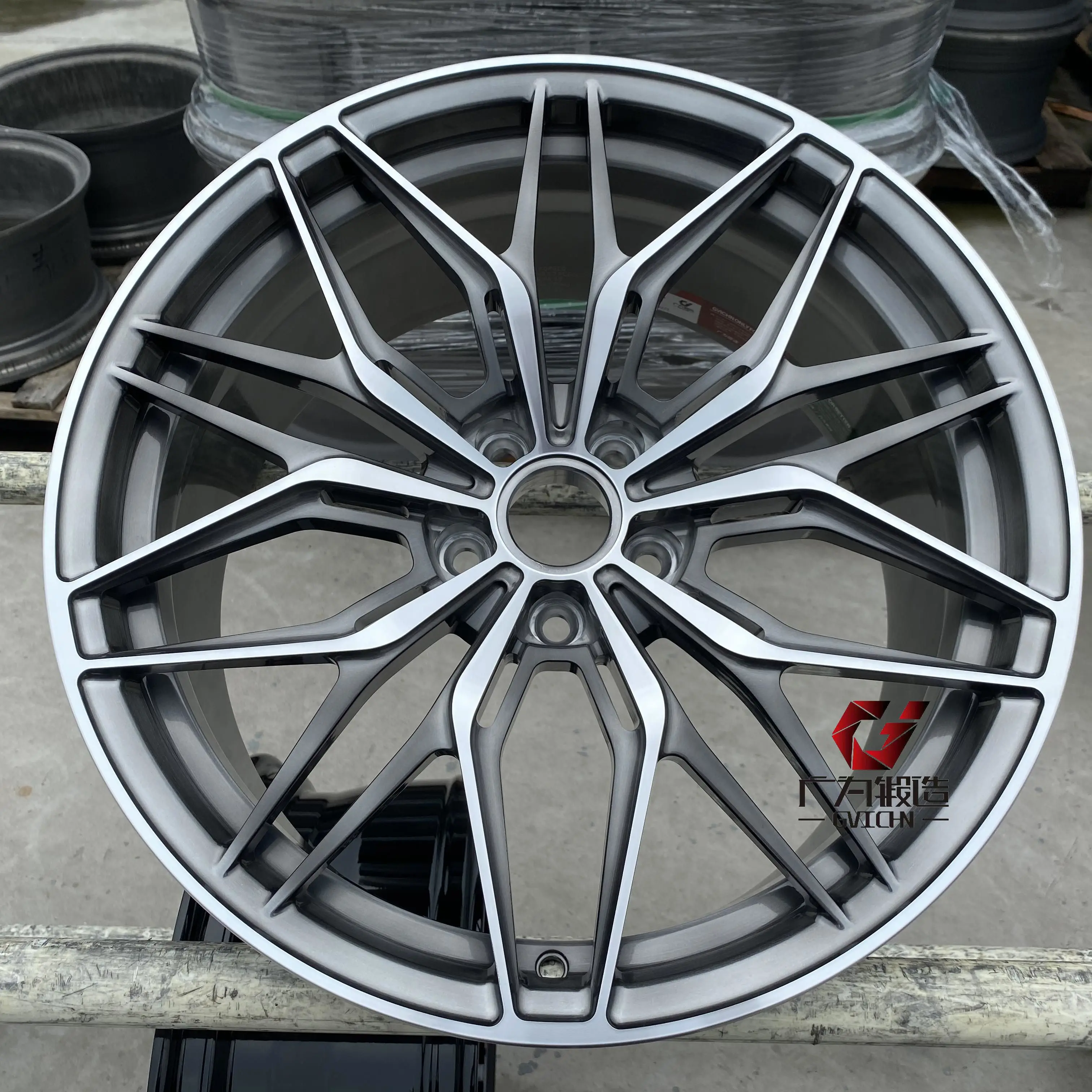 GVICHN Custom 16 17 18 19 20 21 22 inch Forged 6061 T6 Alloy Wheel Rim 5x112 5x114.3 5x120 Concave Racing Passenger Car Wheels