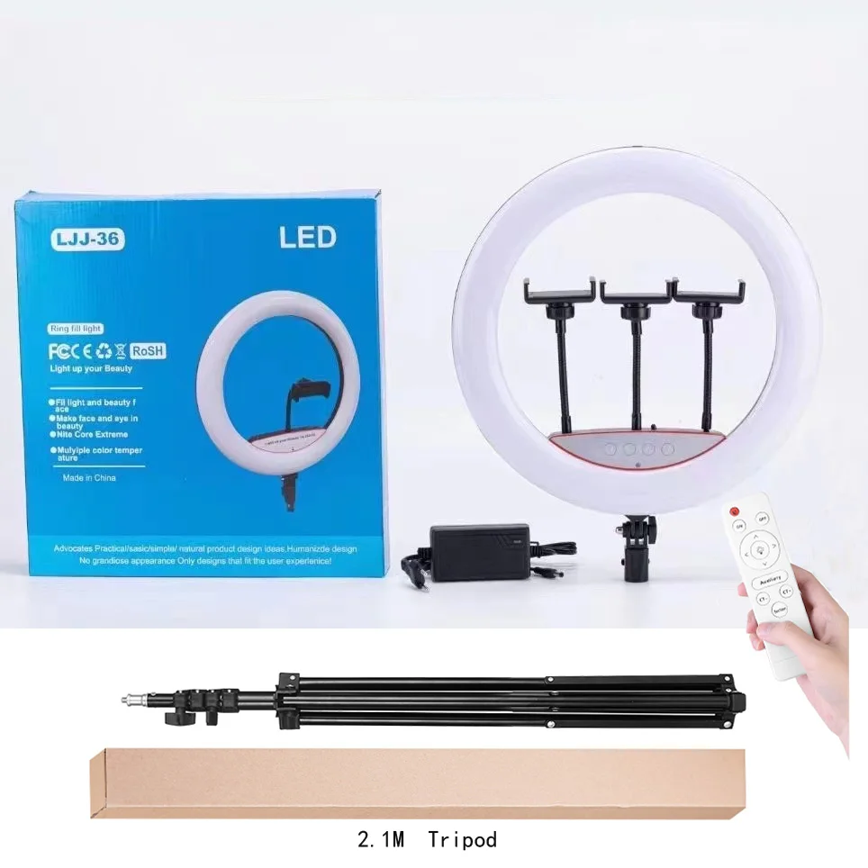 Buy Webilla Selfie Ring Light With Tripod Stand and Phone Holder 3 Modes 10  Brightness Level 120 Led Bulb Dimmable Selfie Ring Light 26 Rgb Color Mode  Online at Best Prices in India - JioMart.