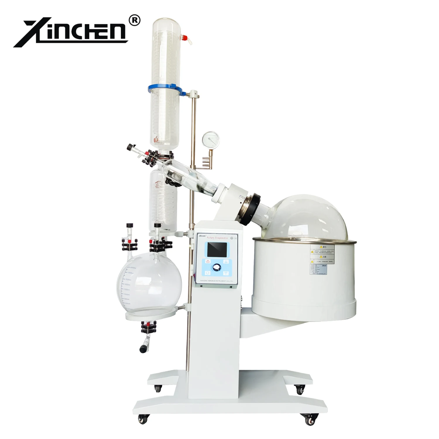 Rotary Evaporator with Chiller for Enhanced Lab Efficiency