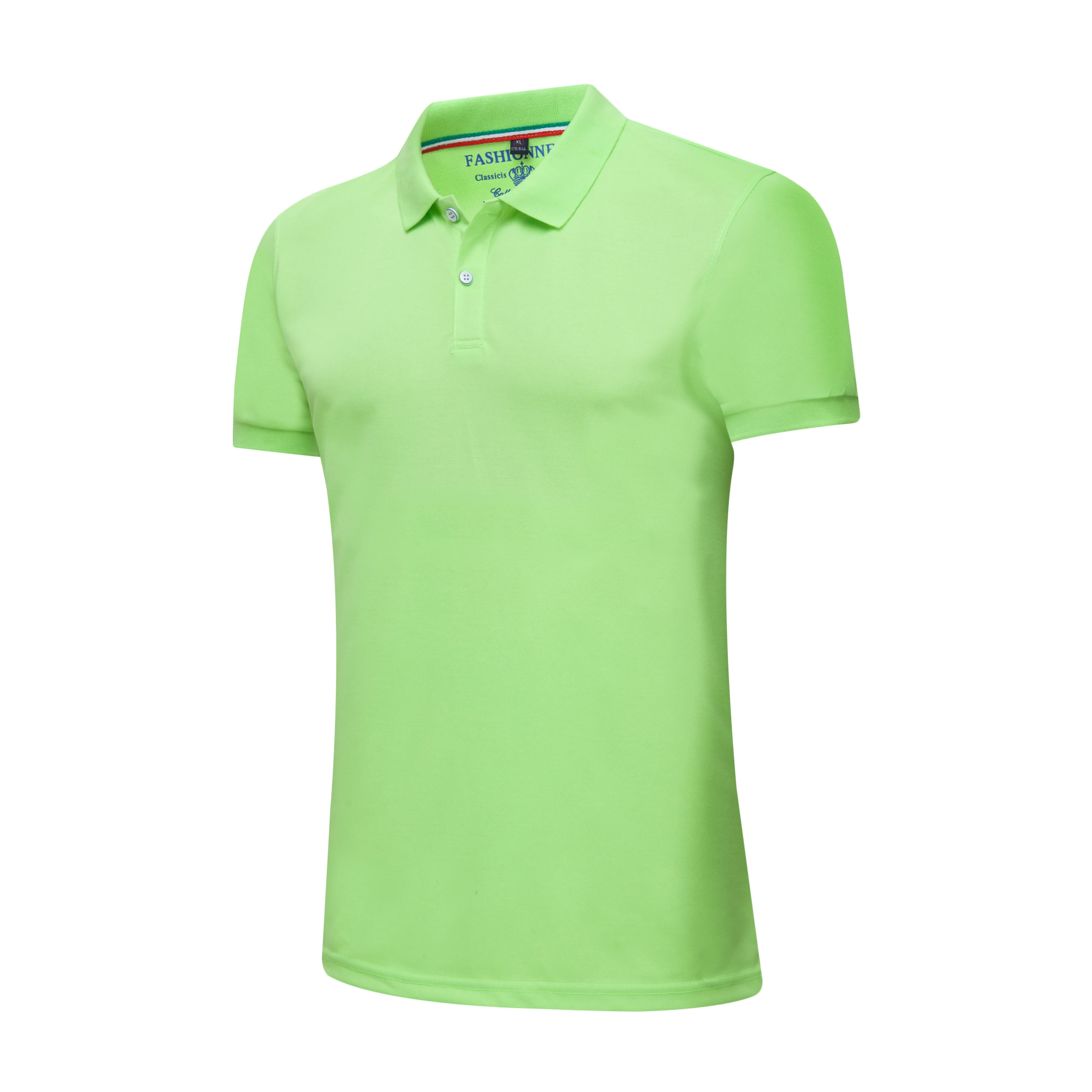 Strong but Breathable Staff Uniform Plain White Polo Golf Shirt