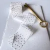 White-Polka Dot