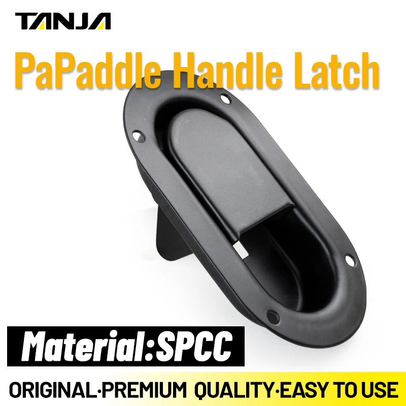 Whole Toolbox Locks Zinc Alloy Paddle Handle Latch for Engineering Vehicles Marine Door Lock Refrigerator Flush Recessed Lock