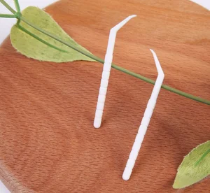 Daily Care Factory Direct Oral Hygiene Care Bendable Plastic Toothpick Disposable PP Floss Pick