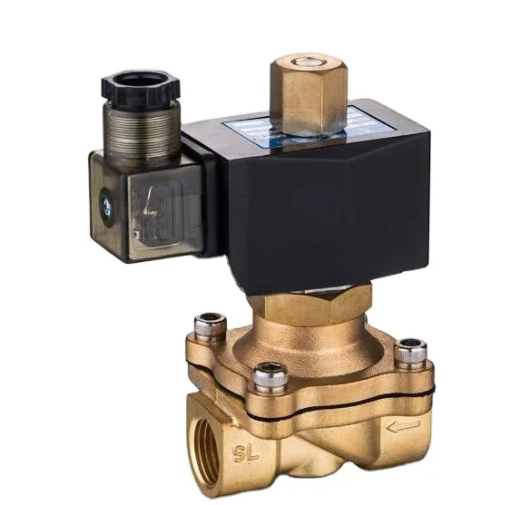 Brass body good quality 220 volt solenoid normally open water solenoid valve 1/2NPT BSPP 2W160-15NO