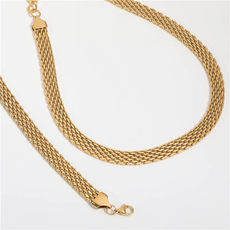 Joolim Jewelry 18k Gold Plated Watch Band Choker Necklace Trendy