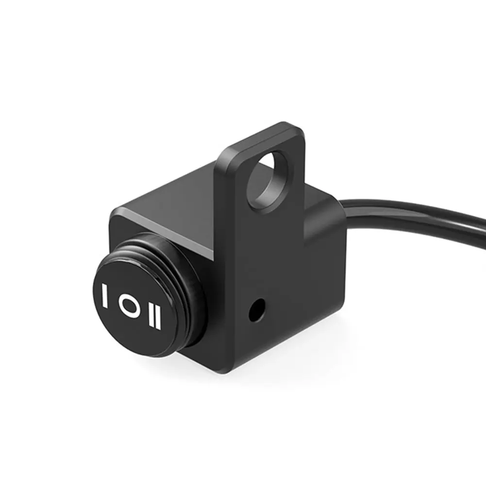 IP68 изменение мотоцикл алюминиевый сплав зеркало заднего вида сиденье фара прожектор двойная прошивка рулевого мульти-функциональный