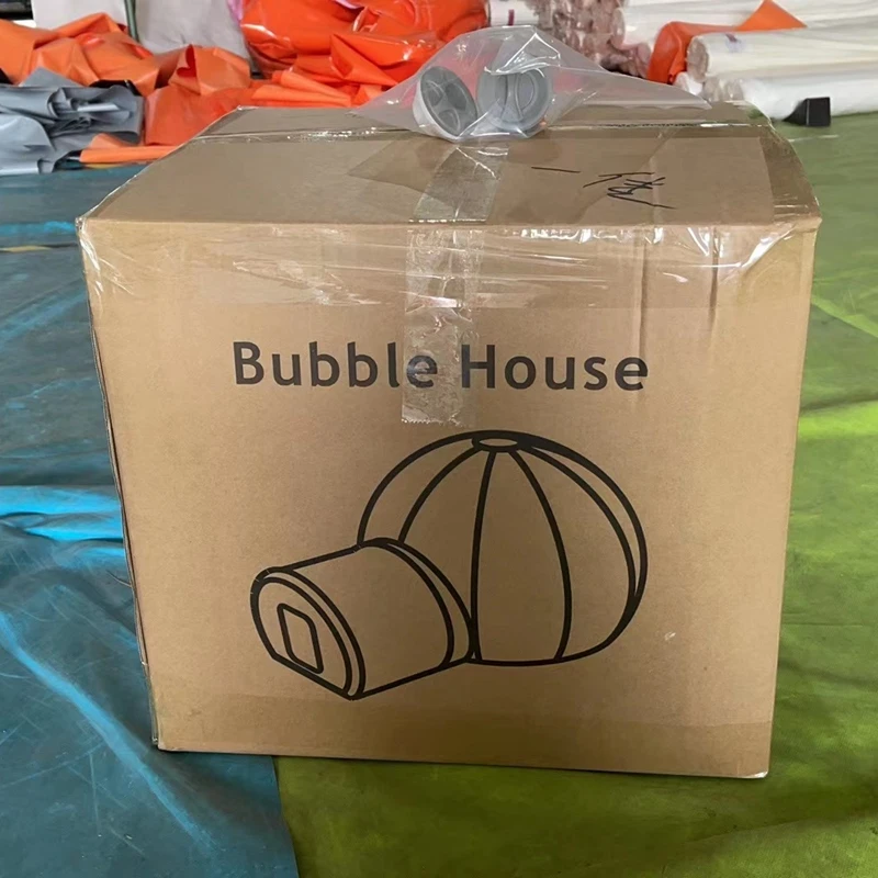 Kids Party Fun House Clear Inflatable Crystal Igloo Dome Tent Bubble ...