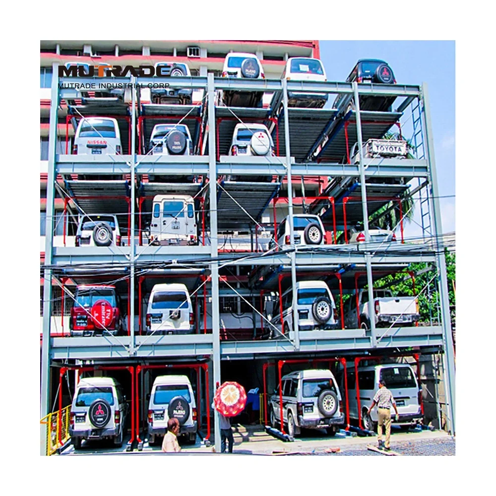 Smart Semi-Automatic Car Garage Parking Sliding Platform Puzzle Parking System