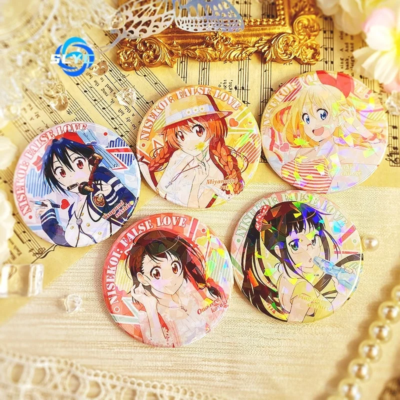 きこぴちゅページ Nisekoi-Anime-Laser-Metal-