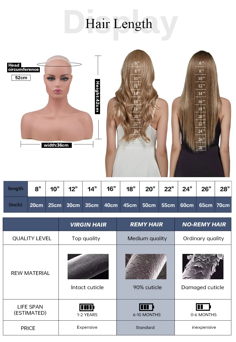 Platinum Blonde Human Hair Bangs Clip in Straight Hair Pieces for Women Blunt Bangs Extension_voghion.com