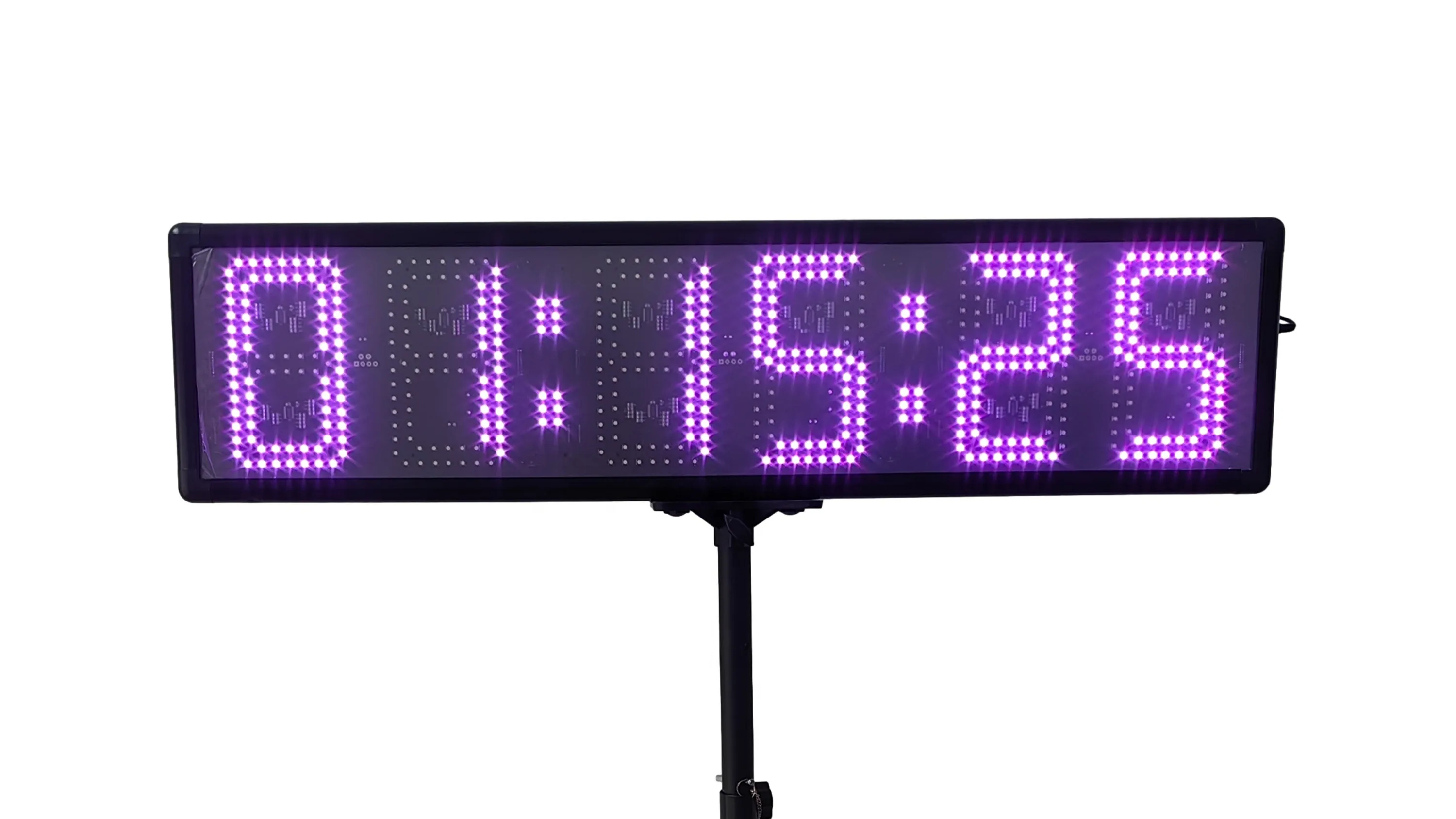 6 Inch Running Clock Running Timer 7 Segment Large Race Timing Clock