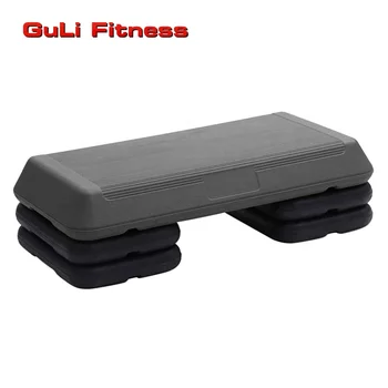 Guli Fitness 72 cm Aerobic Step 3 Levels Adjustable 10/15/20cm Original Aerobic Platform Circuit Size Fitness Exercise Stepper