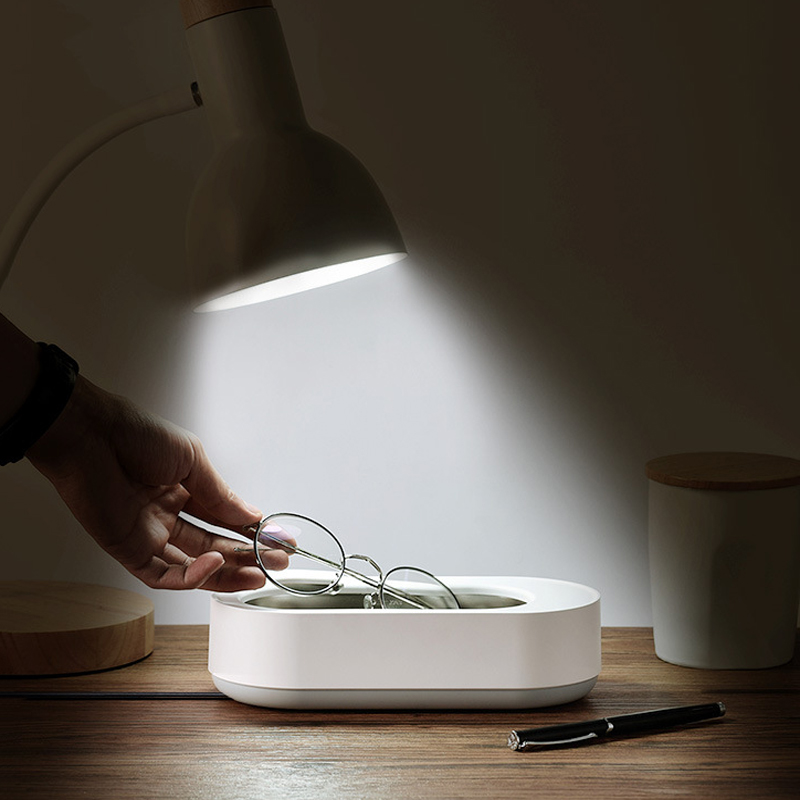 Умный ультразвуковой очиститель очки кольцо машина для очистки ювелирных