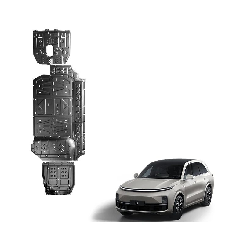Auto Unterboden-Schutzblech für Lixiang L8 Zubehör Aluminium-Magnesium-Batterieplatte Motor-Leitungsschutzplatte Außenzubehör