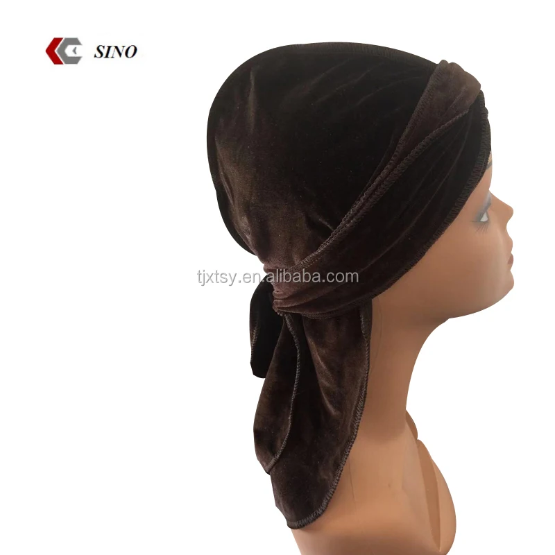 Brown Velvet Durag