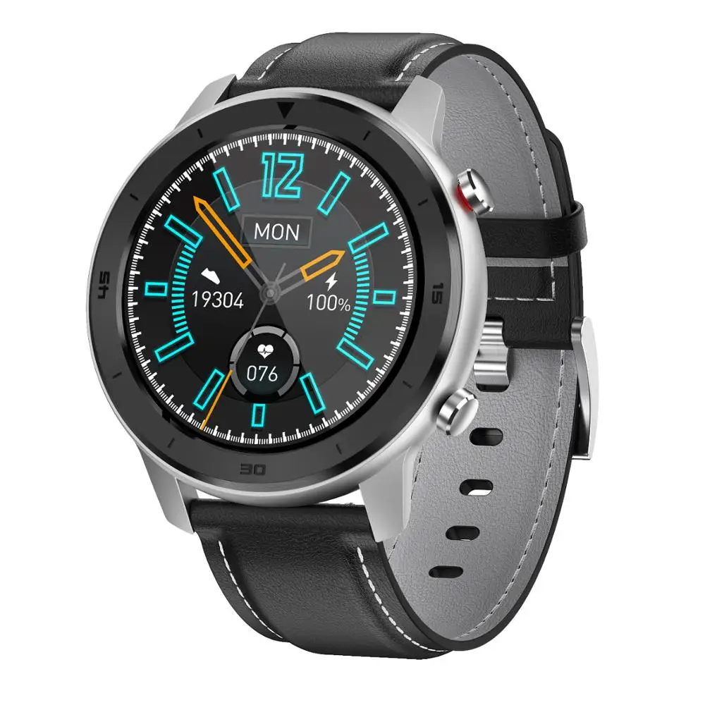IP67 Waterproof Smart Watch DT78 With Call Reminder Heart Rate Monitor Smart Watch With Leather Strap