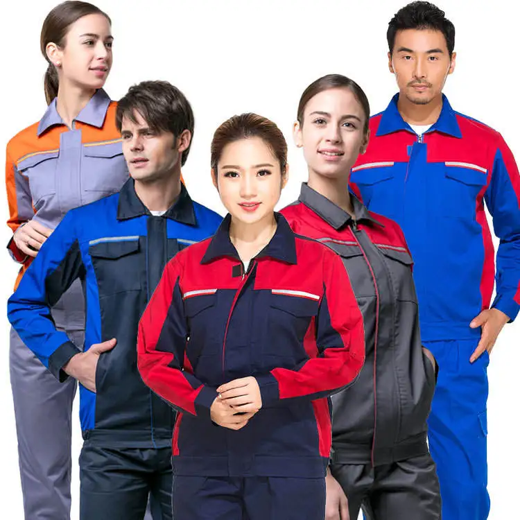 Promotional Cheap UnisexDesigner Electrical Engineering Mechanical Repairmen Workshop Wear Uniforms Work Clothes Jacket