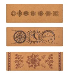 Meiyee хорошее качество Nr резиновый пробковый коврик для йоги