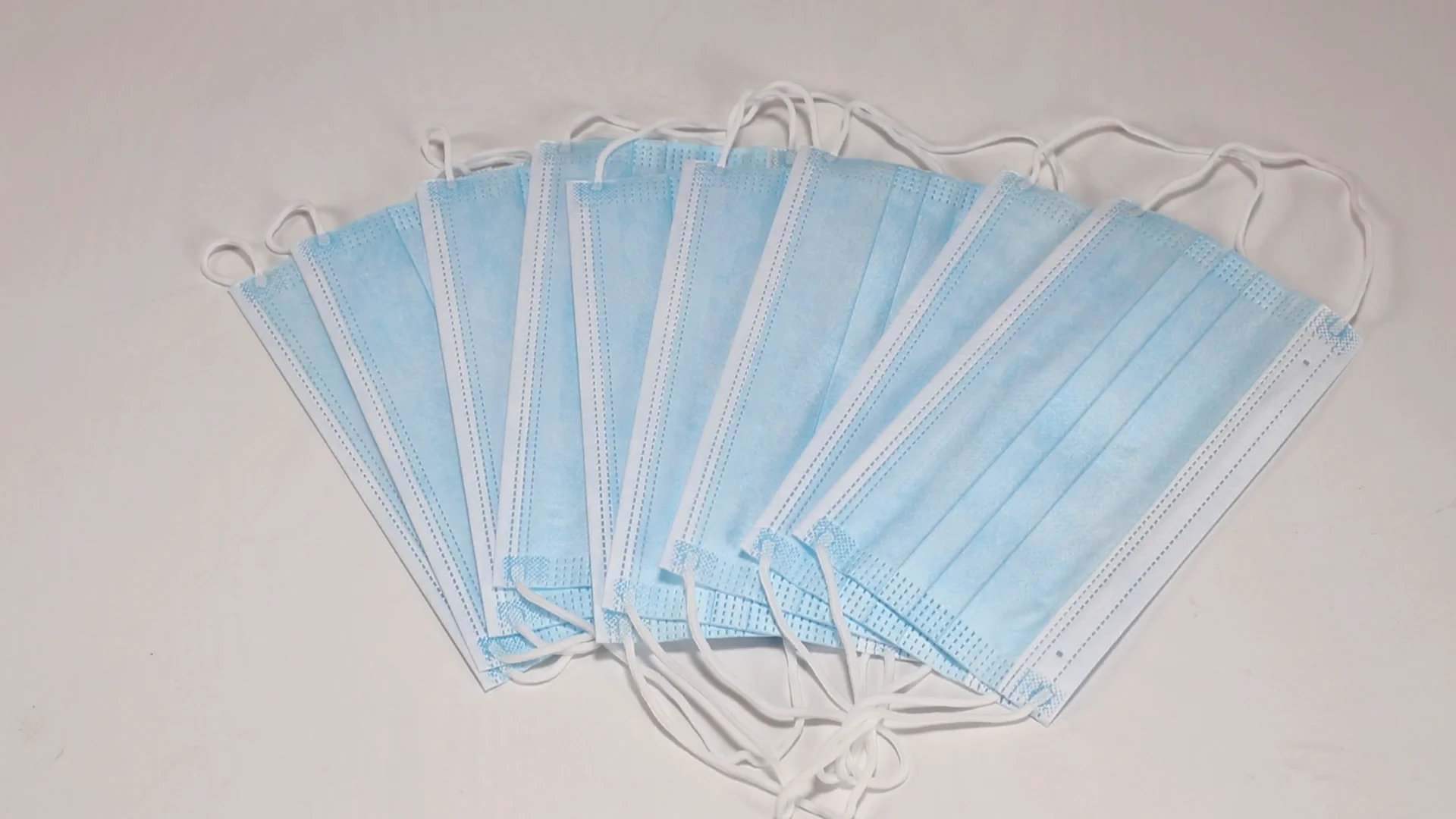 disposable three-layer non-woven surgical mask can be customized