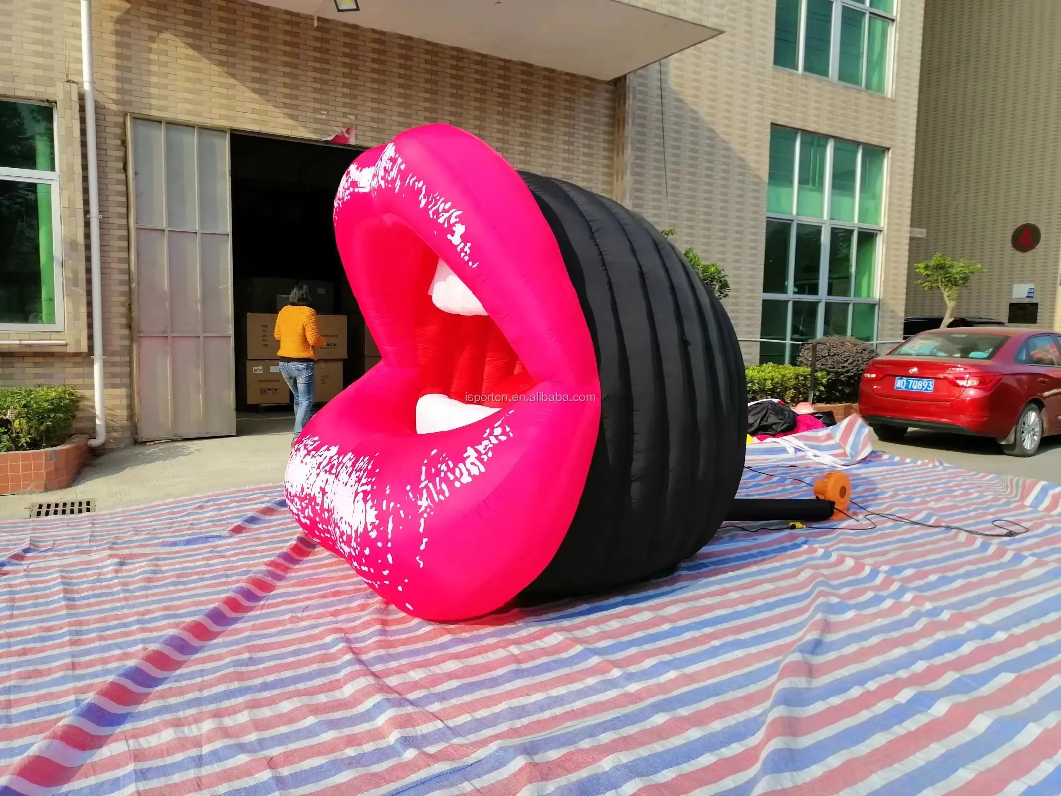 6types Giant Inflatable Mouth Model/inflatable Kiss/inflatable Red Lips ...