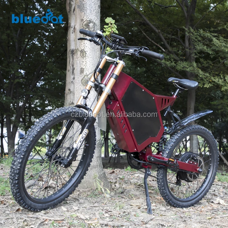 Nice Design Power Display LCD Display Electric Dirt  Bomber E Bike KKE DNM Adjustable Rear Shock Brake Disc 203m