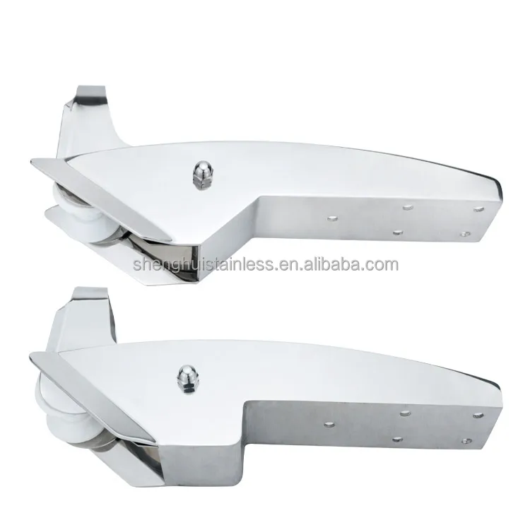 product boat marine high polished stainless steel boat anchor bow roller manufacturer-7