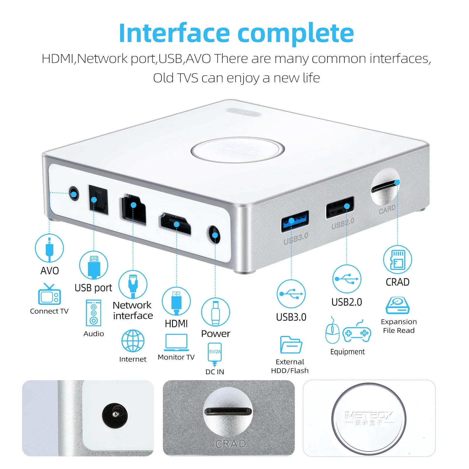New IMETBOX M6 Global AI TV Set Top Box - 8K Resolution, Quad Core