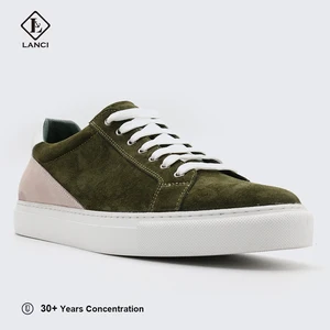 LANCI Custom Sneaker Manufacturer Skateboarding Style Casual Shoes Luxury Shoes for Men Suede Designer Sneakers Men