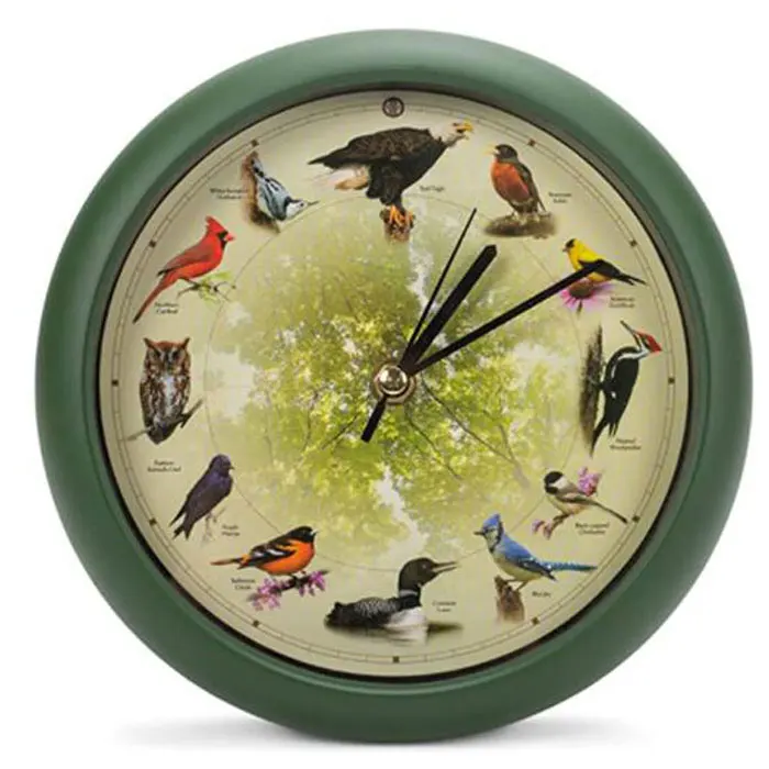 10in Original Singing Bird Digital Wall Clock Desktop Clock Buy Wall
