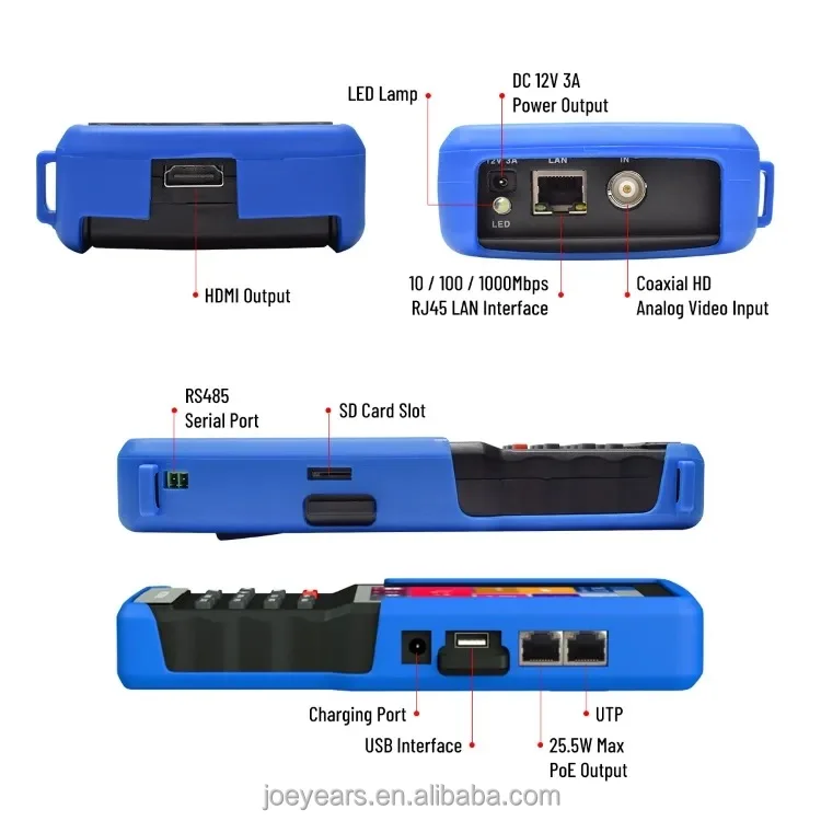 IPC 9310 Plus - Advanced CCTV Tester with 4.5 Inch Screen