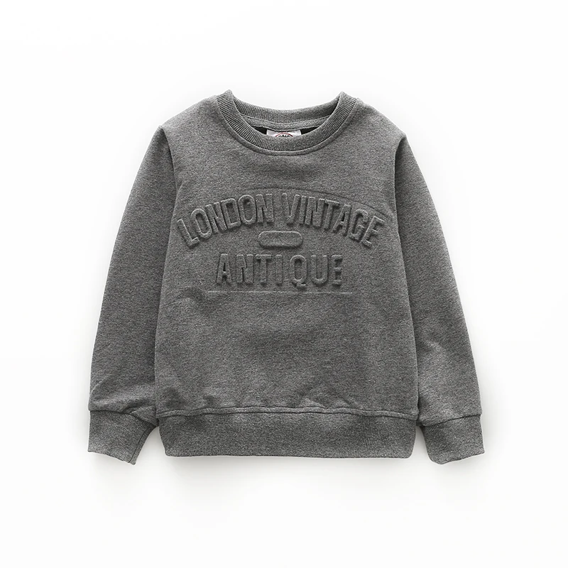 Custom Embossed Logo Sweatshirt - Oversized & Stylish