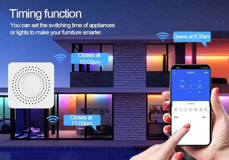 Tuya WiFi & Zigbee Smart Light Switch Module Alexa & Google Compatible ...