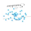 Sky blue - Porcelain seed beads