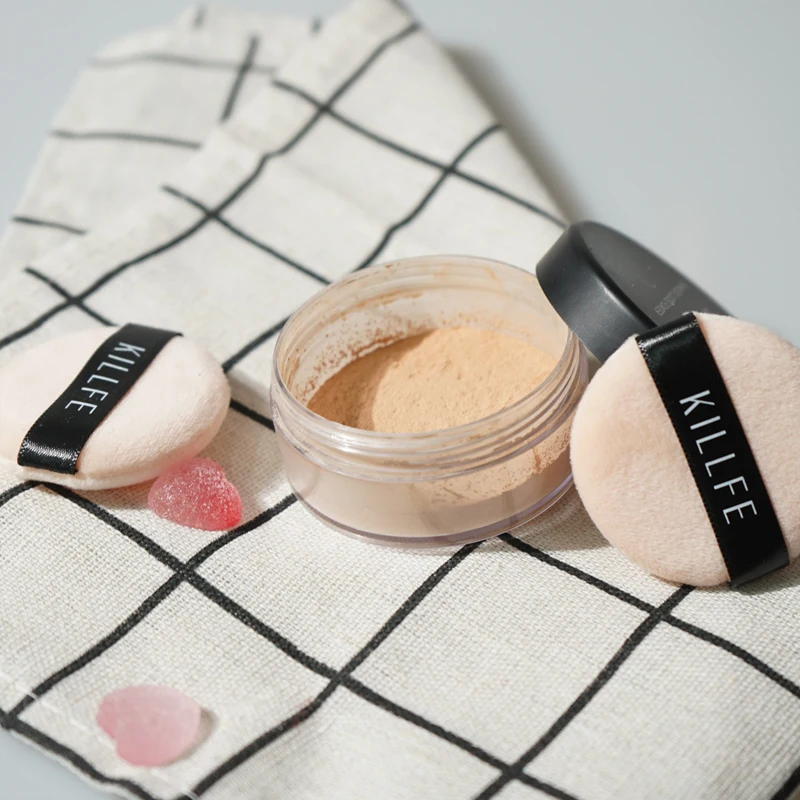 Ladies Makeup Summer Matte Loose Powder Setting Powder Finishig Powder Private Label With Puff