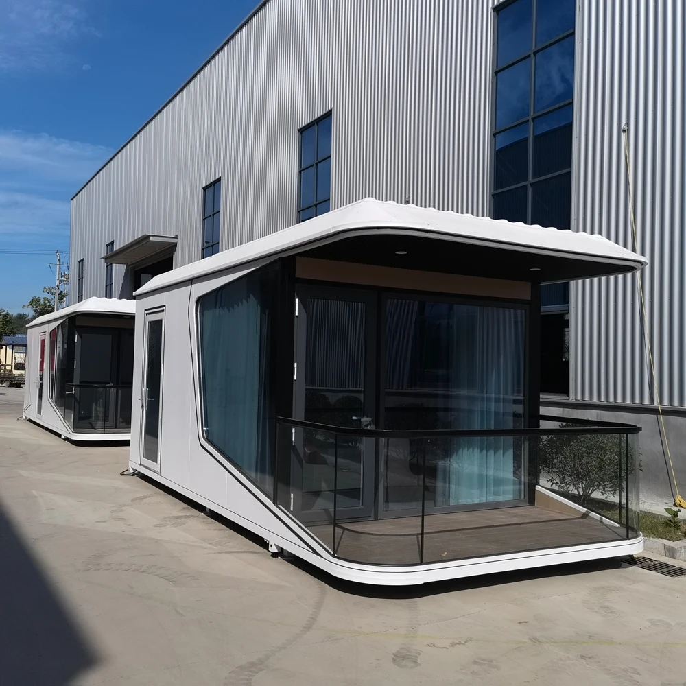 Contenedores Casas Prefabricadas Modernas Modulares Para Hotel Oficina Casa Capsula Lujo for Sale