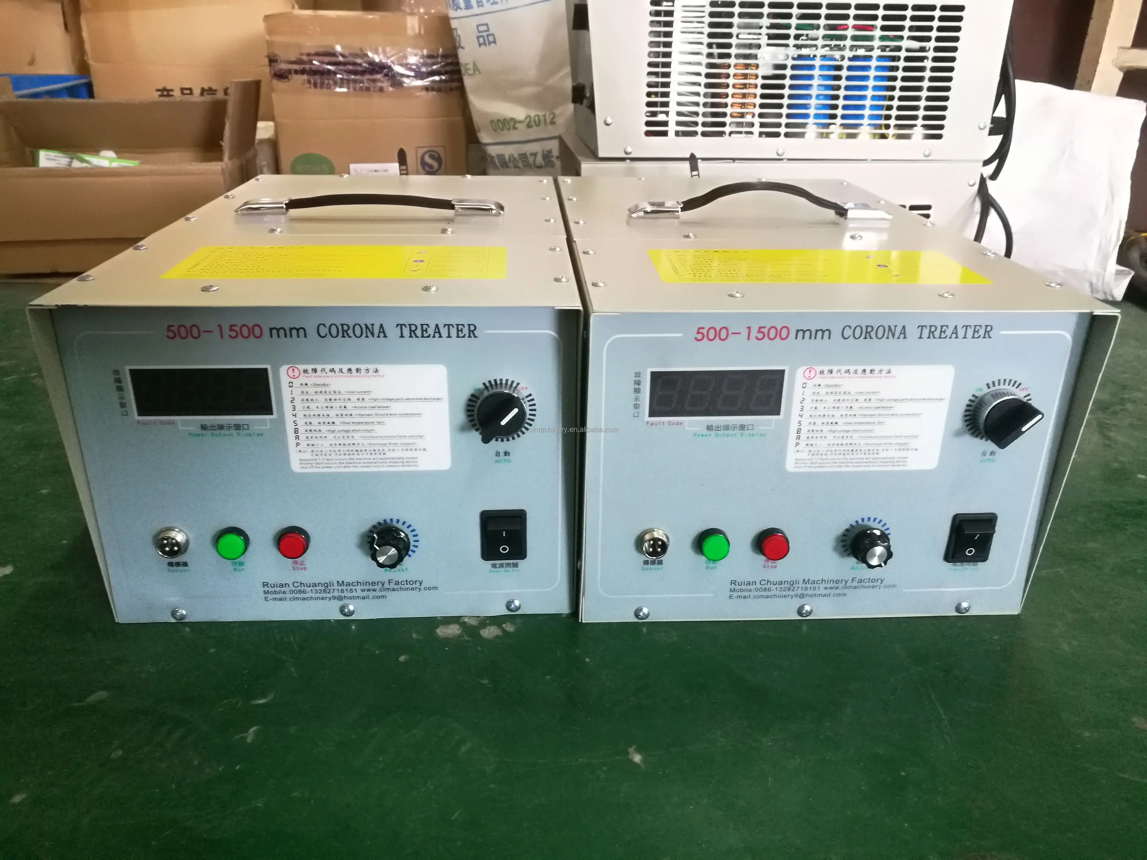 New Corona Treater Machine for Plastic Film Surface Treatment